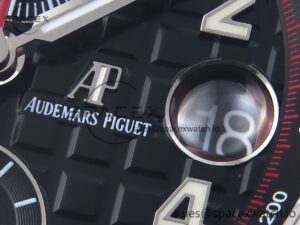 AUDEMARS PIGUET ROYAL OAK OFFSHORE 42MM SS APF 1:1 BEST EDITION BLACK DIAL ON SS BRACELET A3126 - Image 10