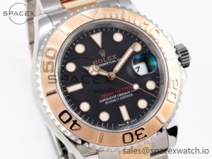 Rolex Yacht-Master 126621 SS/RG 904L Steel VSF 1:1 Best Edition Black Dial on SS/RG Bracelet VS3235 - Image 3
