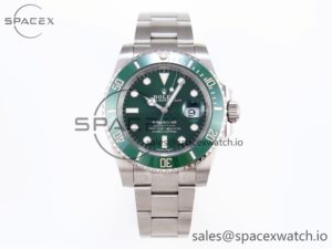 Rolex Submariner 116610 LV Green Ceramic C+S 904L 1:1 Best Edition on SS Bracelet SA3135