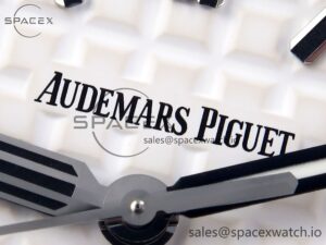 Audermars Piguet Royal Oak Offshore Diver 15710 IPF 1:1 Best Edition White Dial on Black Rubber Strap SA3120 Super Clone - Image 9