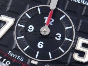 AUDEMARS PIGUET ROYAL OAK OFFSHORE 42MM SS APF 1:1 BEST EDITION BLACK DIAL ON SS BRACELET A3126 - Image 11