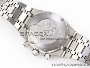 Audermars Piguet Royal Oak Chrono 26331 SS IPF 1:1 Best Edition Blue/White Dial on SS Bracelet A7750 - Image 17