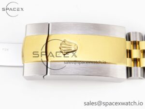 Rolex DateJust 36 SS 126233 VSF 1:1 Best Edition 904L Steel YG Textured Dial on Jubilee Bracelet VS3235 - Image 30