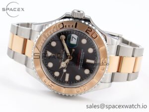 Rolex Yacht-Master 126621 SS/RG 904L Steel VSF 1:1 Best Edition Black Dial on SS/RG Bracelet VS3235 - Image 5