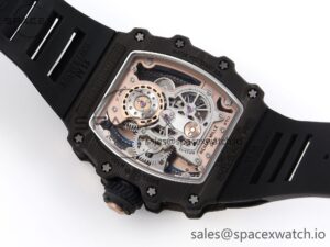 Richard Mille RM21-01 RG Tourbillon RMF Best Edition Skeleton Dial on Black Rubber Strap - Image 17