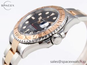 Rolex Yacht-Master 126621 SS/RG 904L Steel VSF 1:1 Best Edition Black Dial on SS/RG Bracelet VS3235 - Image 7