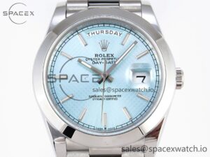 Rolex RDD0266B - DayDate 40mm Smt Pres SS/SS I-Blue/Dia BPF A2836 - Image 2