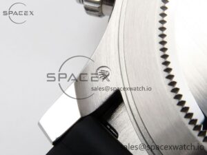 Rolex Daytona 116519 APSF 1:1 Best Edition Black Diamonds Dial on Oysterflex Rubber Strap SH4130 - Image 27