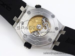 Audermars Piguet Royal Oak Offshore Diver 15710 IPF 1:1 Best Edition White Dial on Black Rubber Strap SA3120 Super Clone - Image 16