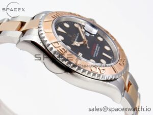 Rolex Yacht-Master 126621 SS/RG 904L Steel VSF 1:1 Best Edition Black Dial on SS/RG Bracelet VS3235 - Image 8
