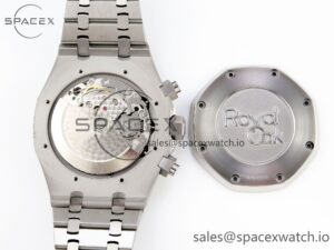 Audermars Piguet Royal Oak Chrono 26331 SS IPF 1:1 Best Edition White/Black Dial on SS Bracelet A7750 - Image 18