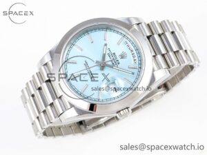 Rolex RDD0266B - DayDate 40mm Smt Pres SS/SS I-Blue/Dia BPF A2836 - Image 6
