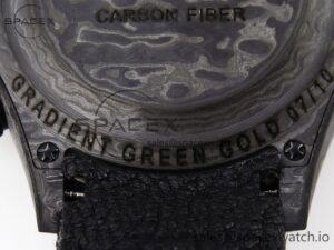 Rolex Daytona DIW Carbon/YG Case and Bezel DIWF Edition Green Dial on Black Nylon Strap A7750 - Image 20