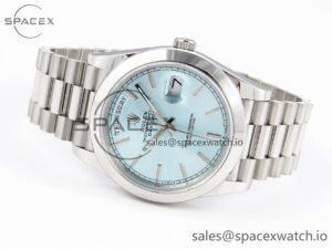Rolex RDD0266B - DayDate 40mm Smt Pres SS/SS I-Blue/Dia BPF A2836 - Image 5