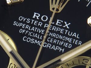 Rolex Daytona 116503 KING 1:1 Best Edition Black/YG Diamonds Dial on SS/YG Bracelet SA4130 - Image 9