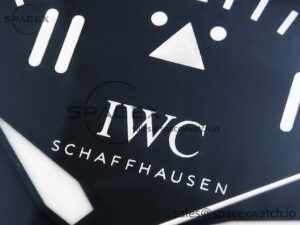 Iwc Pilot’s Watch Top Gun Black Ceramic IW326901 ZF 1:1 Best Edition on Black Nylon Strap A32111 - Image 9