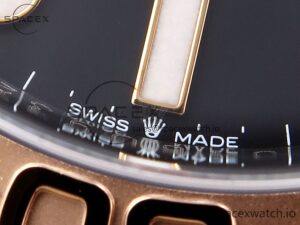 Rolex Yacht-Master 126621 SS/RG 904L Steel VSF 1:1 Best Edition Black Dial on SS/RG Bracelet VS3235 - Image 12