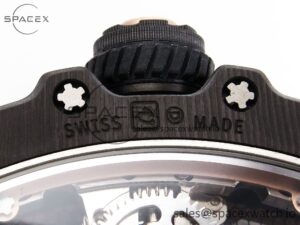 Richard Mille RM21-01 RG Tourbillon RMF Best Edition Skeleton Dial on Black Rubber Strap - Image 23