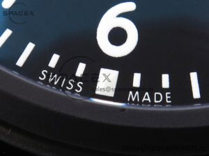 Iwc Pilot’s Watch Top Gun Black Ceramic IW326901 ZF 1:1 Best Edition on Black Nylon Strap A32111 - Image 12