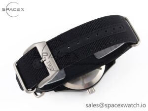 Iwc Pilot’s Watch Top Gun Black Ceramic IW326901 ZF 1:1 Best Edition on Black Nylon Strap A32111 - Image 15