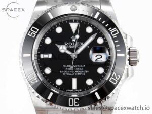 Rolex Submariner 116610 LN Black Ceramic Clean 904L 1:1 Best Edition on SS Bracelet SA3135 - Image 2
