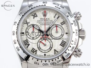 Rolex Daytona 116509 SS OMF Best Edition Meteorite Dial on SS Bracelet A7750 (Slim Movement) - Image 2