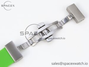 Audermars Piguet Royal Oak Offshore 44mm Transparent APF Best Edition Colorful Dial on Green Rubber Strap A3126 - Image 25