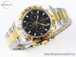 Rolex Daytona 116503 KING 1:1 Best Edition Black Dial on SS/YG Bracelet SA4130 - Image 6