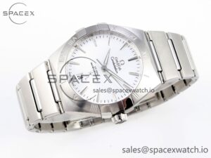 Omega Constellation 39mm SS ASWF 1:1 Best Edition Silver Dial on SS Bracelet A8800 - Image 6