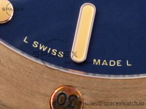 Panerai PAM1074 W BRONZO VSF 1:1 BEST EDITION BLUE DIAL ON BLUE CALFSKIN STRAP P.900 CLONE - Image 12
