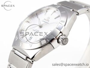 Omega Constellation 39mm SS ASWF 1:1 Best Edition Silver Dial on SS Bracelet A8800 - Image 7