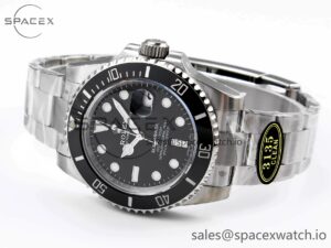 Rolex Submariner 116610 LN Black Ceramic Clean 904L 1:1 Best Edition on SS Bracelet SA3135 - Image 5