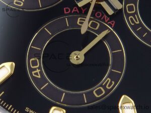 Rolex Daytona 116503 KING 1:1 Best Edition Black Dial on SS/YG Bracelet SA4130 - Image 11