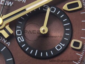 Rolex Daytona DIW Carbon/YG Case and Bezel DIWF Edition Brown Dial on Black Nylon Strap A7750 - Image 10