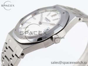 Audermars Piguet Royal Oak 39mm 15202 SS IPF 1:1 Best Edition White Textured Dial on SS Bracelet A2121 - Image 7