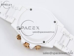 Rolex Daytona AET White Ceramic Case and Bracelet Pink Dial Noob Best Edition SA4130 - Image 17