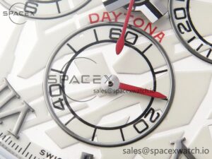 Rolex Daytona 116509 SS OMF Best Edition Meteorite Dial on SS Bracelet A7750 (Slim Movement) - Image 11