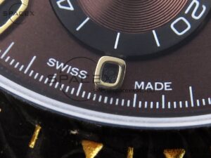 Rolex Daytona DIW Carbon/YG Case and Bezel DIWF Edition Brown Dial on Black Nylon Strap A7750 - Image 12