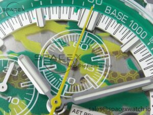 Audermars Piguet Royal Oak Offshore 44mm Transparent APF Best Edition Green Dial on Green Rubber Strap A3126 - Image 9