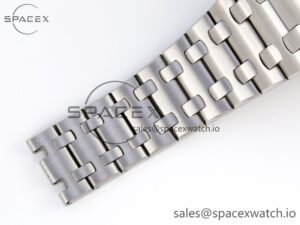 AUDEMARS PIGUET ROYAL OAK OFFSHORE 42MM SS APF 1:1 BEST EDITION WHITE/SILVER DIAL ON SS BRACELET STRAP A7750 - Image 25