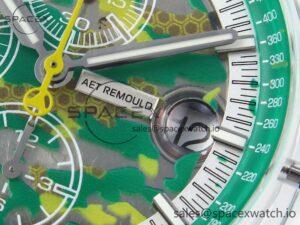 Audermars Piguet Royal Oak Offshore 44mm Transparent APF Best Edition Green Dial on Green Rubber Strap A3126 - Image 10
