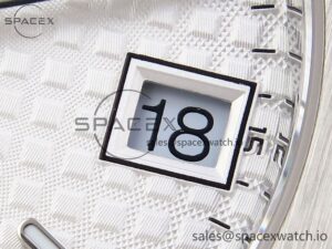 Audermars Piguet Royal Oak 39mm 15202 SS IPF 1:1 Best Edition White Textured Dial on SS Bracelet A2121 - Image 10