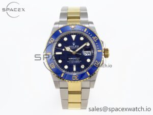Rolex Submariner 41mm 126613 LB SS/YG Blue Ceramic 904L Steel JDF 1:1 Best Edition VR3235 V2