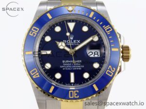 Rolex Submariner 41mm 126613 LB SS/YG Blue Ceramic 904L Steel JDF 1:1 Best Edition VR3235 V2 - Image 2