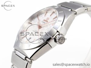 Constellation 39mm SS ASWF 1:1 Best Edition White Textured Dial on SS Bracelet A8800 - Image 7