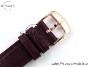 Omega De Ville Power Reserve RG MKF 1:1 Best Edition White Dial on Brown Leather Strap A8810 - Image 26