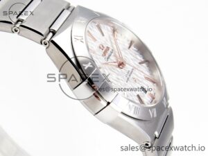 Constellation 39mm SS ASWF 1:1 Best Edition White Textured Dial on SS Bracelet A8800 - Image 8