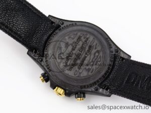 Rolex Daytona DIW Carbon/YG Case and Bezel DIWF Edition Brown Dial on Black Nylon Strap A7750 - Image 17