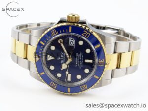 Rolex Submariner 41mm 126613 LB SS/YG Blue Ceramic 904L Steel JDF 1:1 Best Edition VR3235 V2 - Image 5