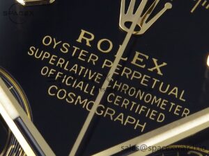 Rolex Daytona 116503 KING 1:1 Best Edition Black Diamonds Dial on SS/YG Bracelet SA4130 - Image 9